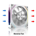 Prism 4RS 120Mm ARGB PC Case Fan with Infinity Mirror Design Motherboard Sync 4PIN PWM CPU Cooler Ventilador