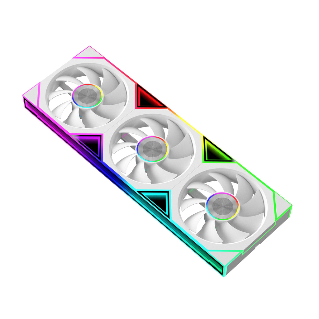 WZ-120/240/360 PC Case Fan ARGB Motherboard Sync Combination Structure Cold Exhaust Cooling Fan Ventilador