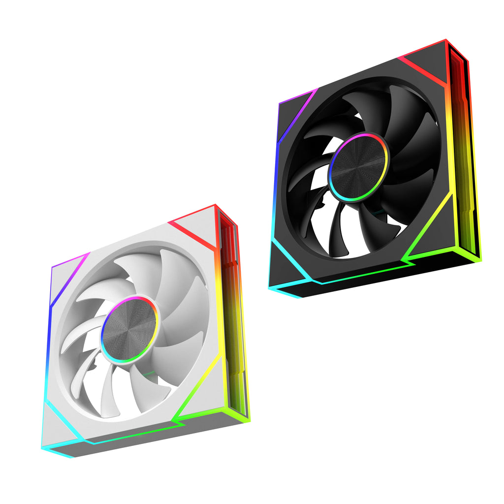 WZ-120/240/360 PC Case Fan ARGB Motherboard Sync Combination Structure Cold Exhaust Cooling Fan Ventilador